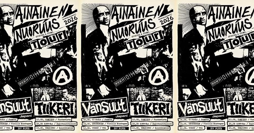 Tiikeri (FI) + Vänsuut (JP) + Martin Savage Gang + Morsure | Båten