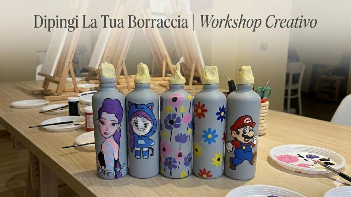 Dipingi la Tua Borraccia | Workshop Creativo con Colazione