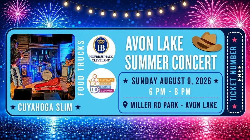 Avon Lake Summer Concert - Cuyahoga Slim
