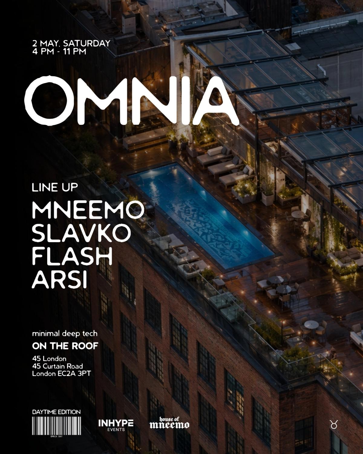 OMNIA on the ROOF (Minimal, Deep, Tech)