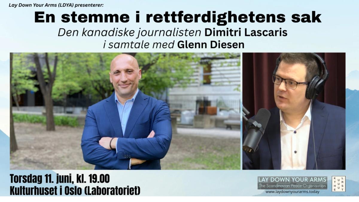 En stemme i rettferdighetens sak: Dimitri Lascaris med Glenn Diesen