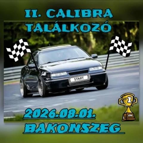 II. Calibra találkozó Bakonszeg