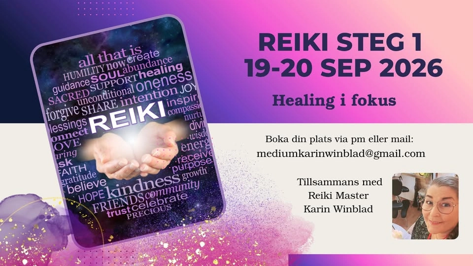 Reiki steg 1 passar alla