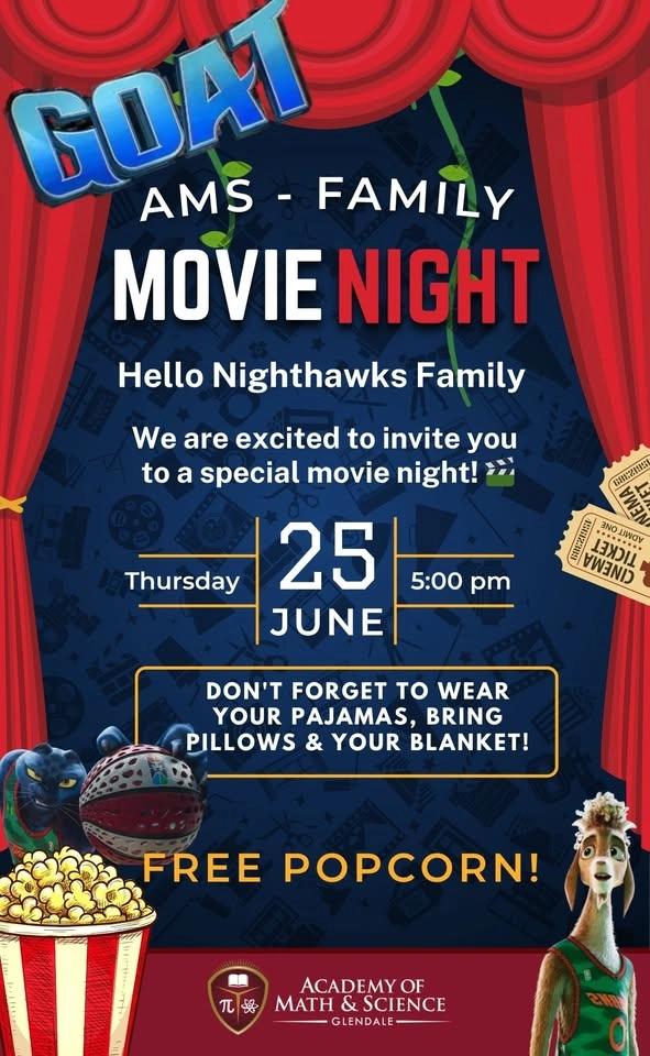 AMSG Movie Night (FREE EVENT/EVENTO GRATIS)