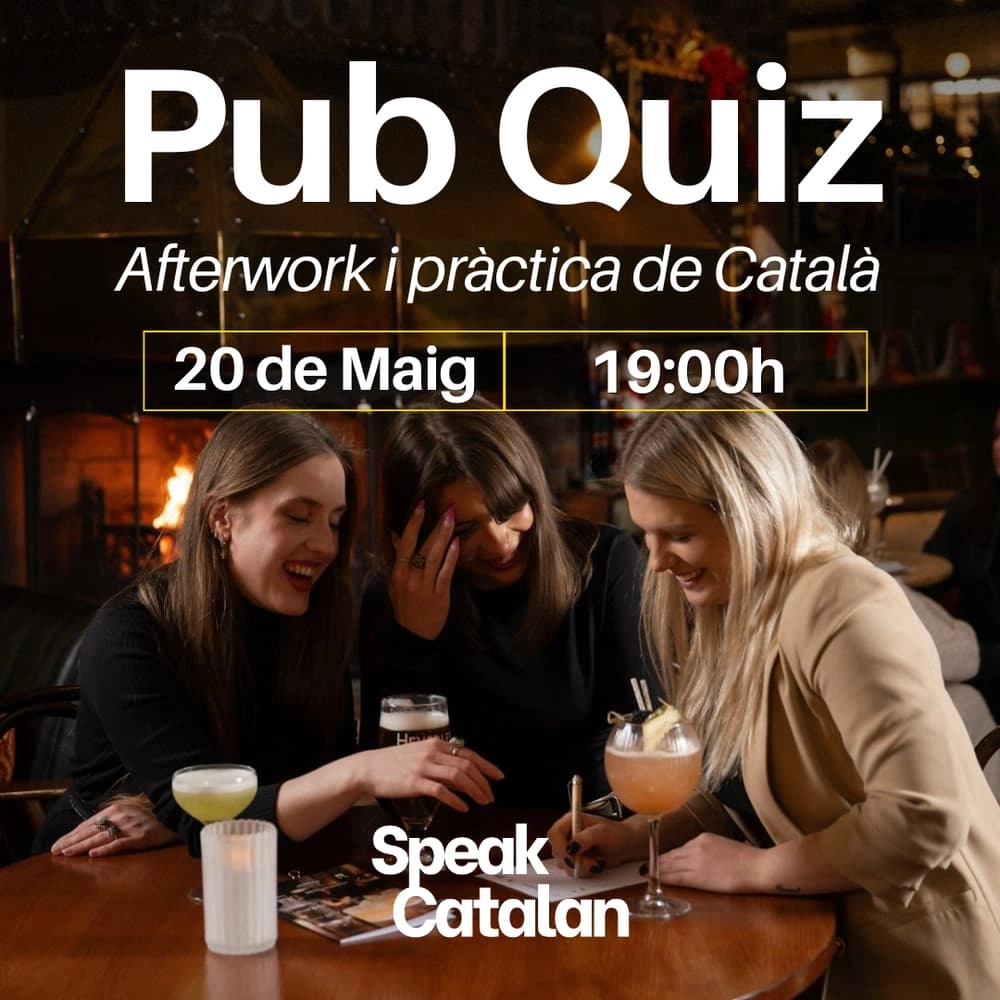 Pub Quiz & Afterwork to practice catalan 🤝