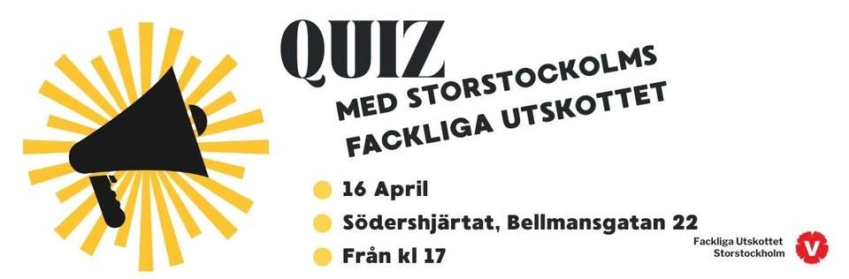 Fackligt quiz på Söders hjärta