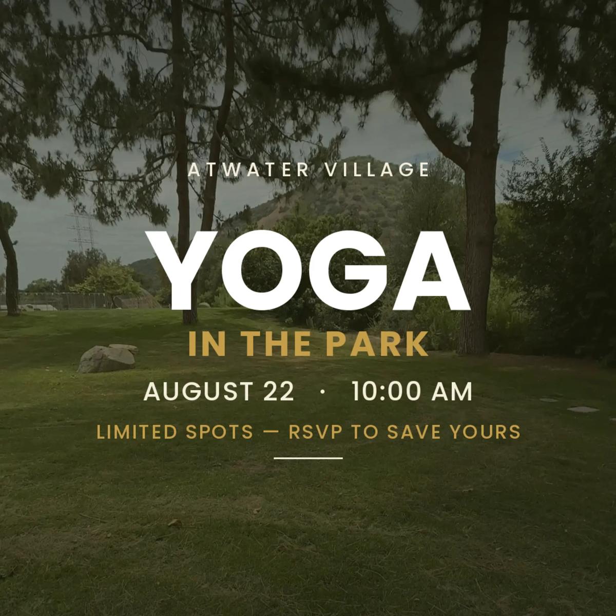 Atwater Village- Yoga in the Park