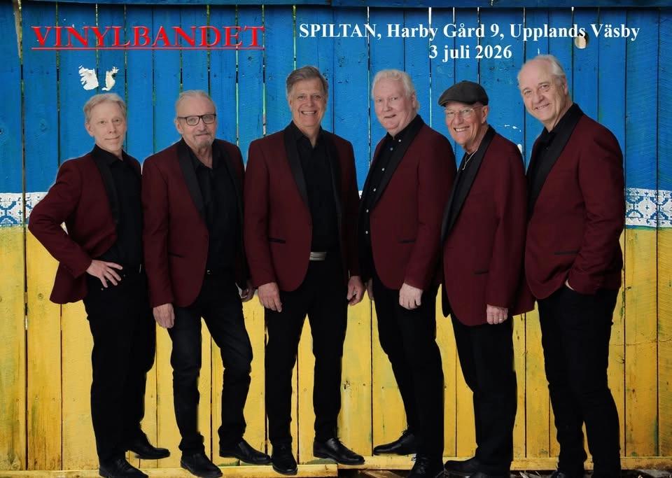 Dans - Konsert med VINYLBANDET! SPILTAN i Upplands Väsby.