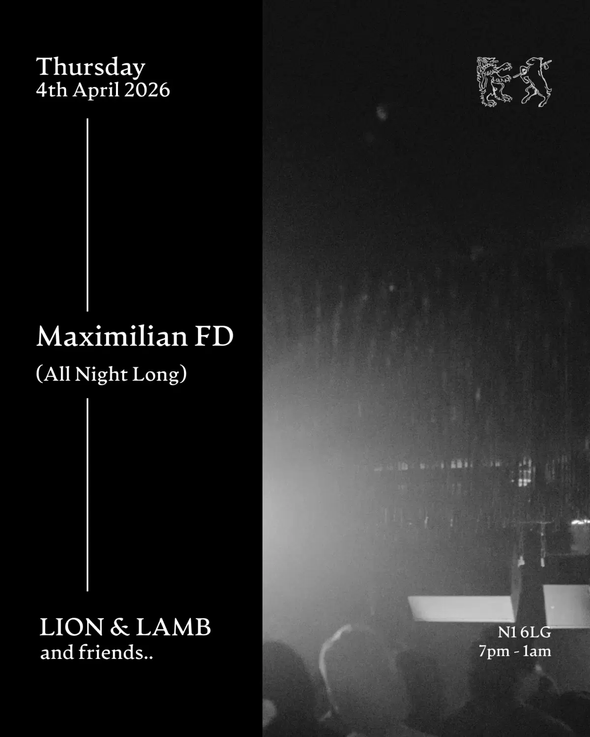 Lion & Lamb and Friends with Maximilian FD (All Night Long)