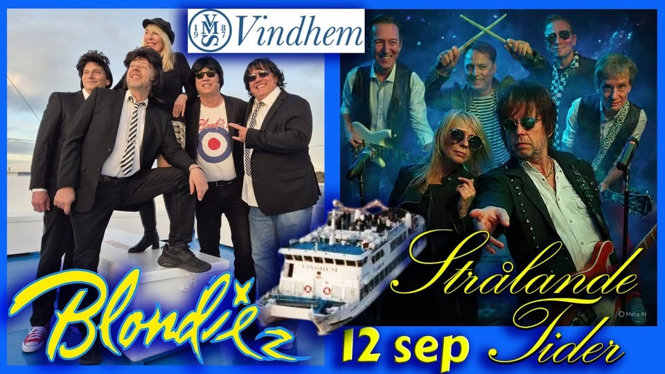 Rock, Räk & Tacoafton med Strålande tider & Blondiez