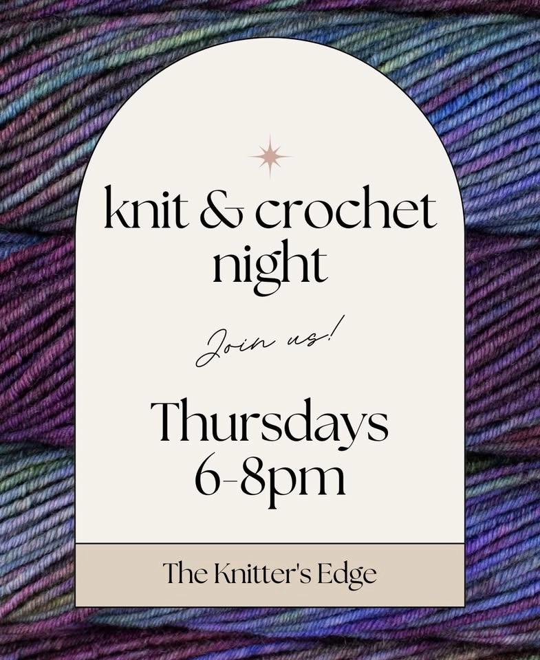 Knit & Crochet Night