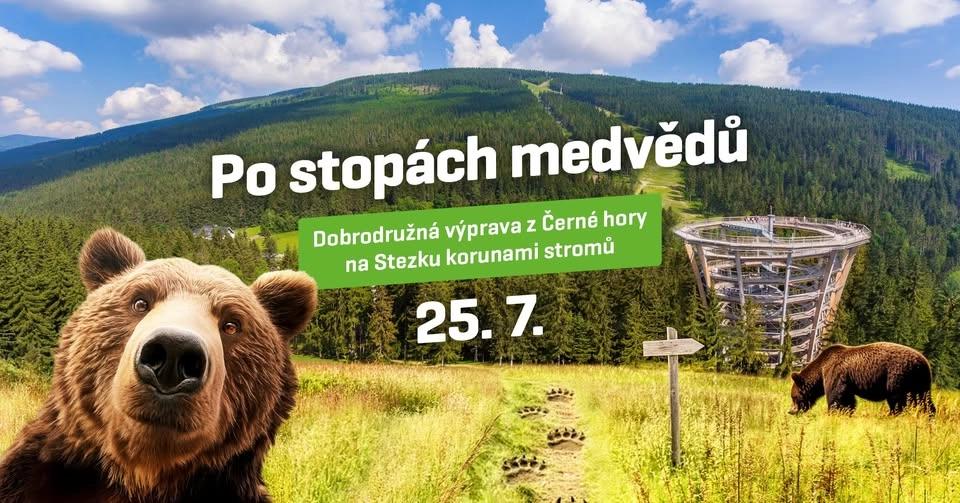 Sobota 25. 7. 2026 – Po stopách medvědů – Černá hora a Stezka korunami stromů, Krkonoše