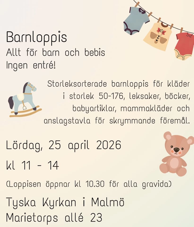 storlekssorterat Barnloppis