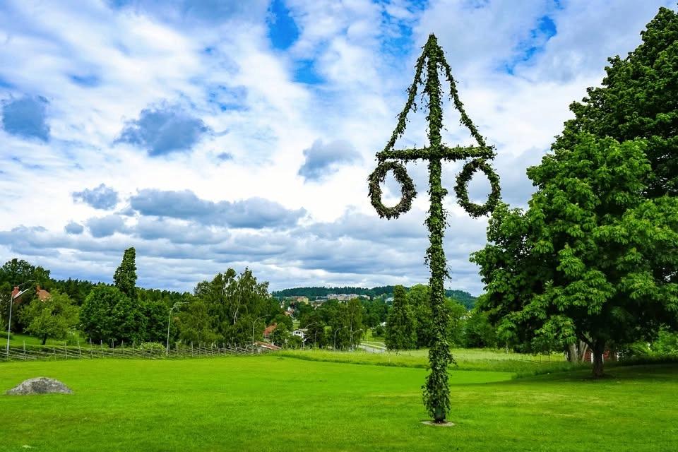 Midsommarfirande i Rydbo Saltsjöbad