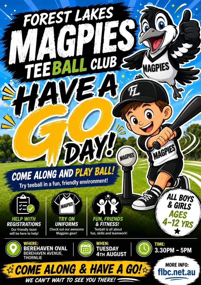 Forest Lakes Magpies - Have A Go Day