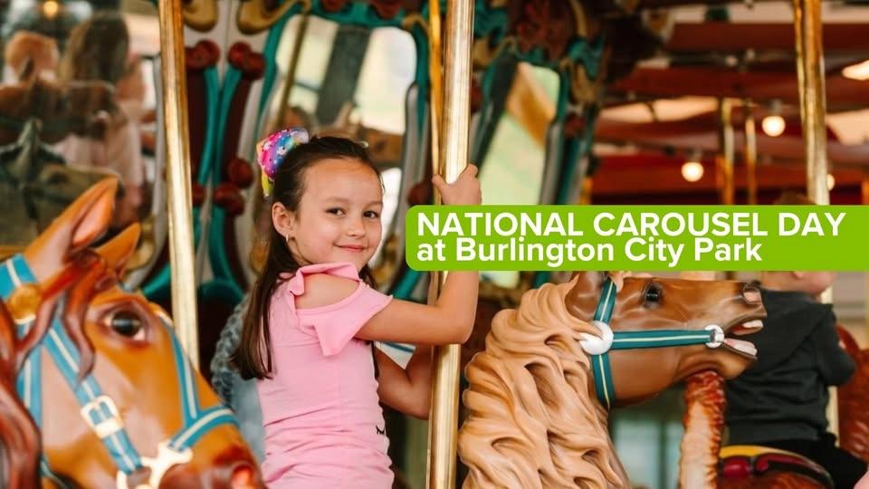 National Carousel Day at Burlington City Park