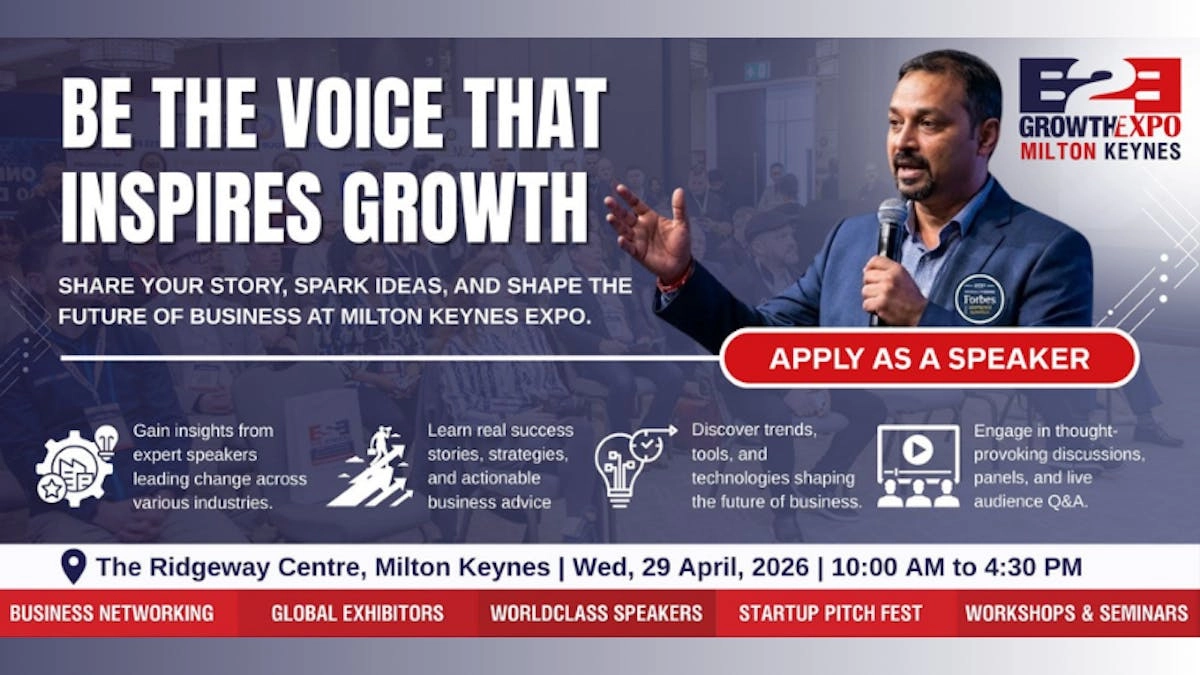 Milton Keynes B2B Growth Expo 2026 | Become A Speakers At Premier B2B Show