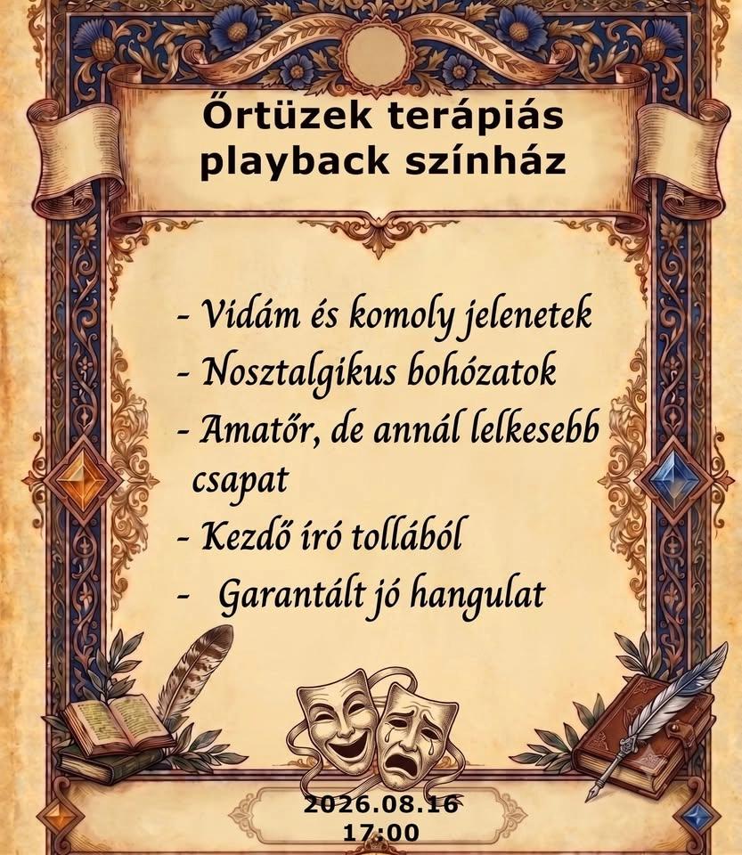 Őrtüzek terápiás amatőr színi társulat.