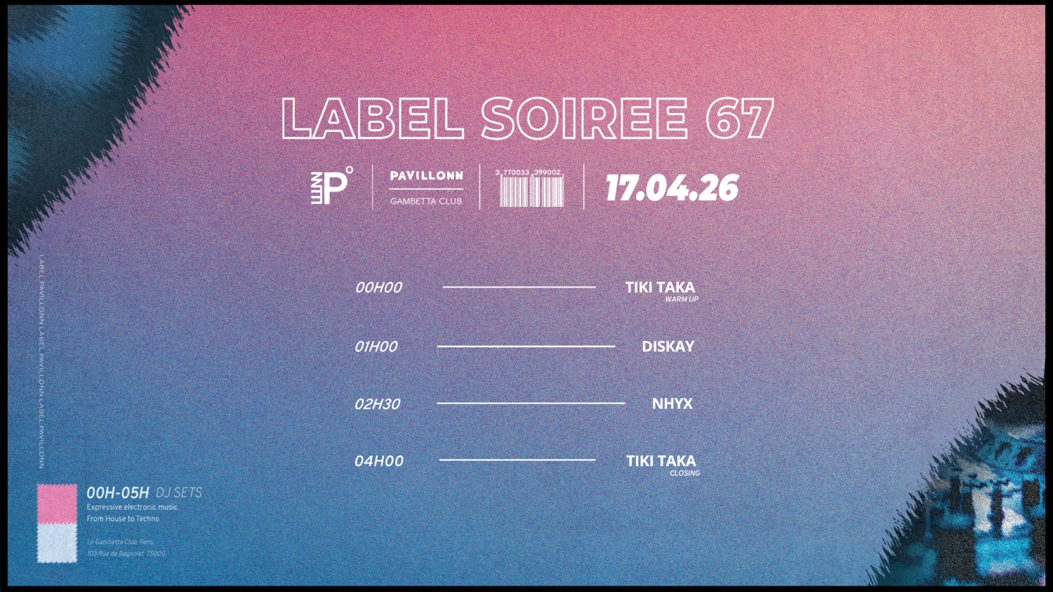 Pavillonn Label Soirée Club