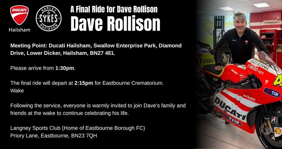 A Final Ride For Dave Rollison