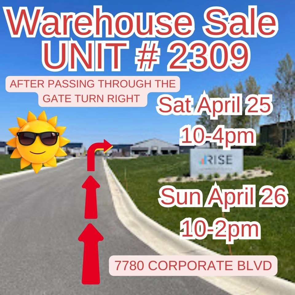 Annual Warehouse Sale