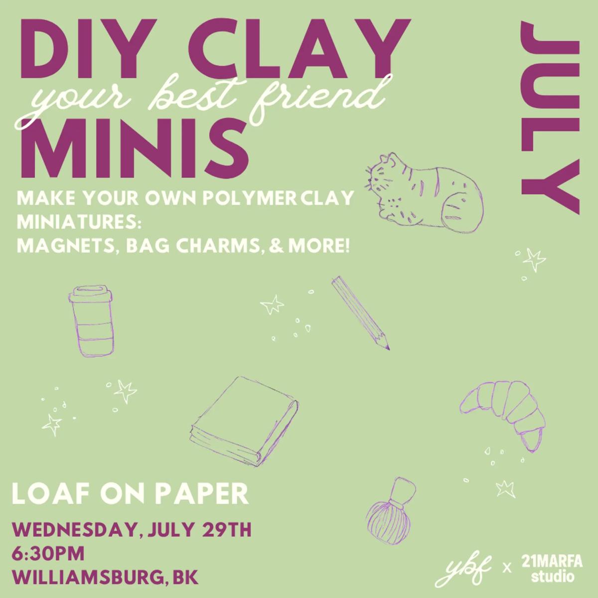 DIY CLAY MINIS