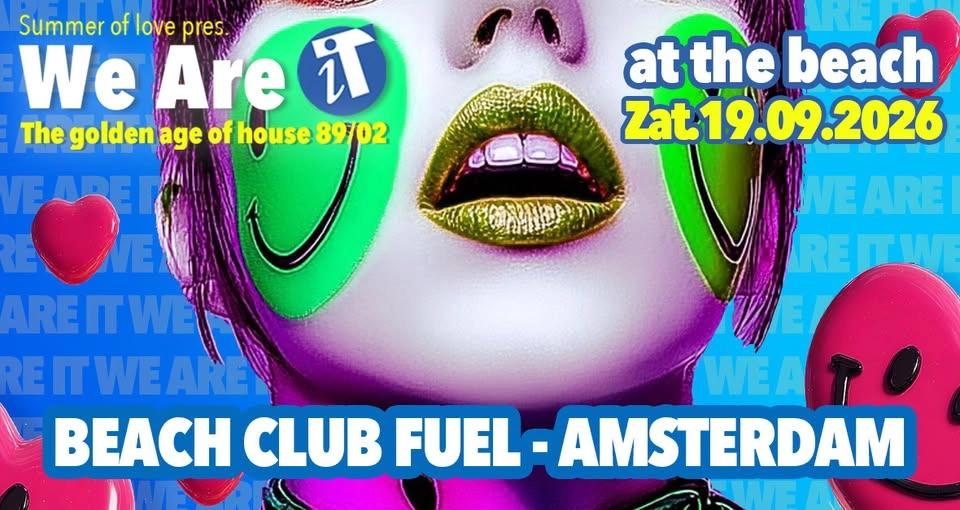 We are iT at the beach - The Golden Age of House Music 89/05