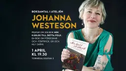 Boksamtal i Ateljén med Johanna Westeson