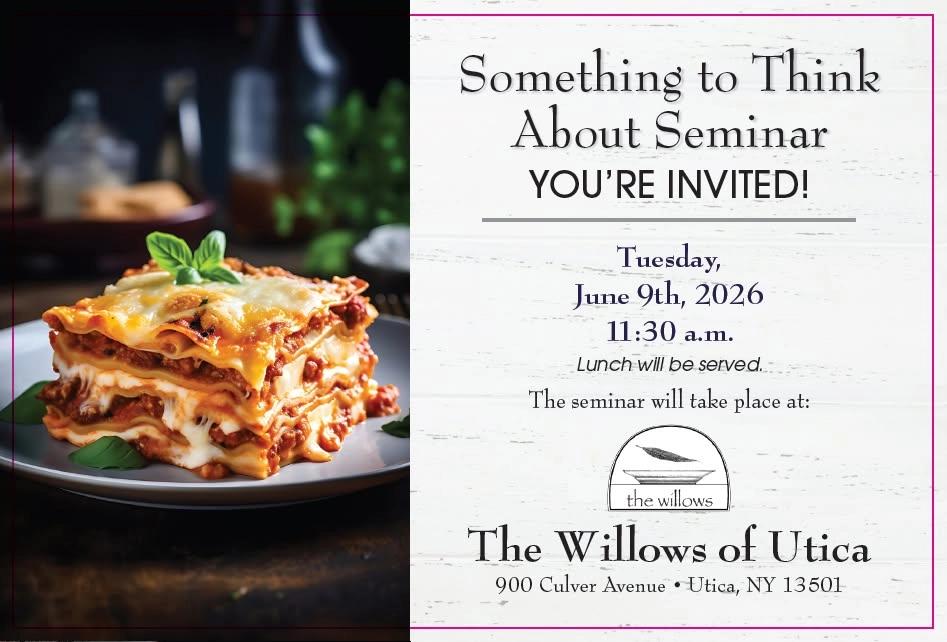 Something to Think About - Advance Planning Seminar & Lunch