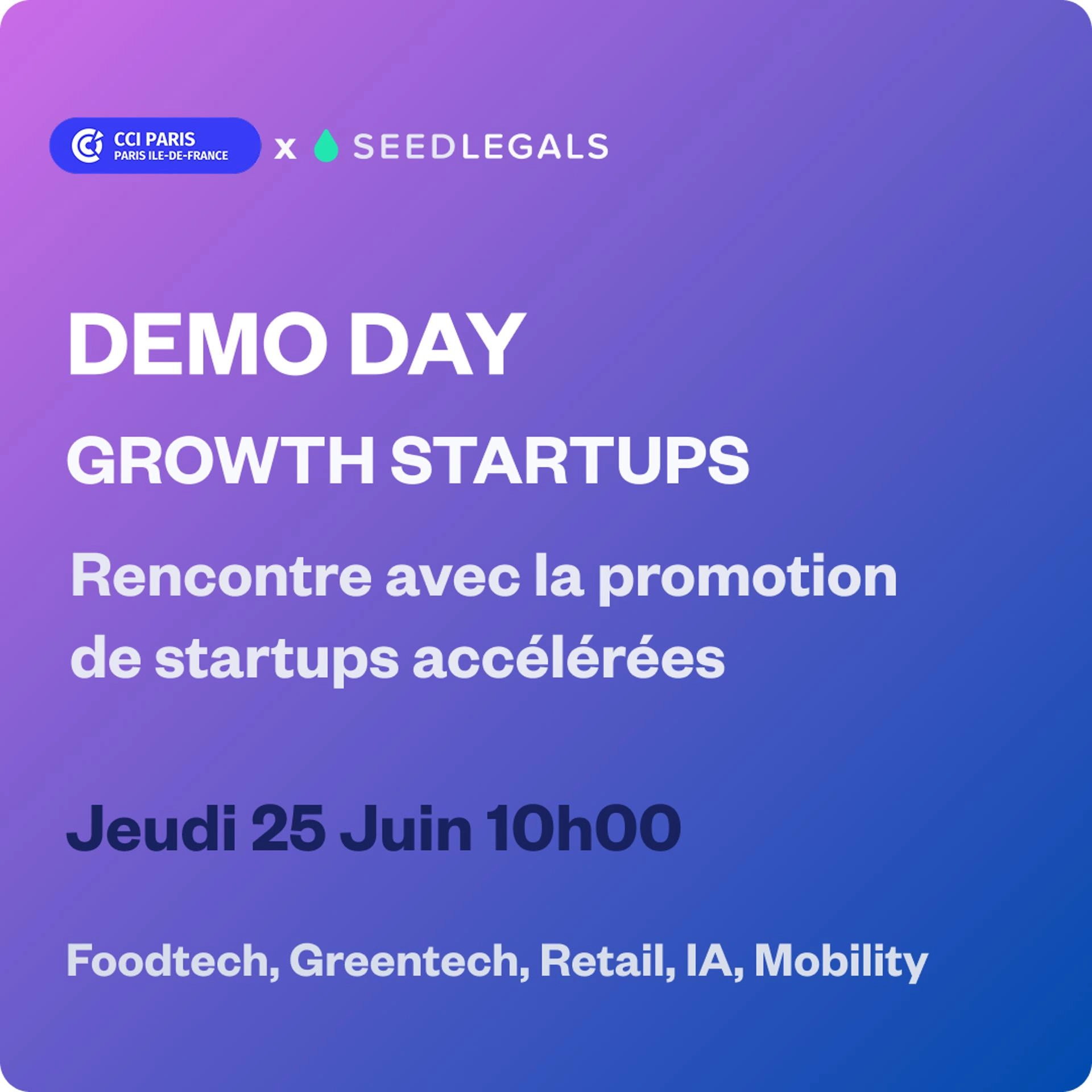 Demo Day | CCI Paris x SeedLegals