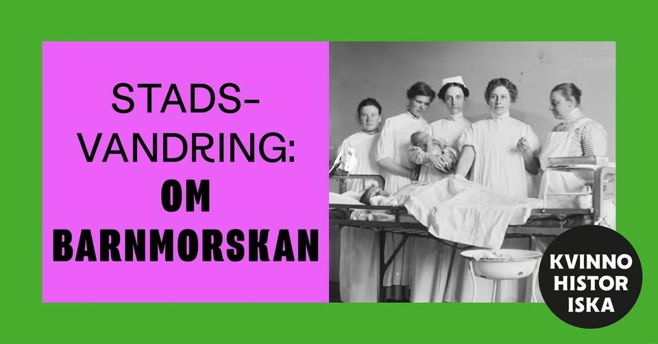 Stadsvandring: Om barnmorskan