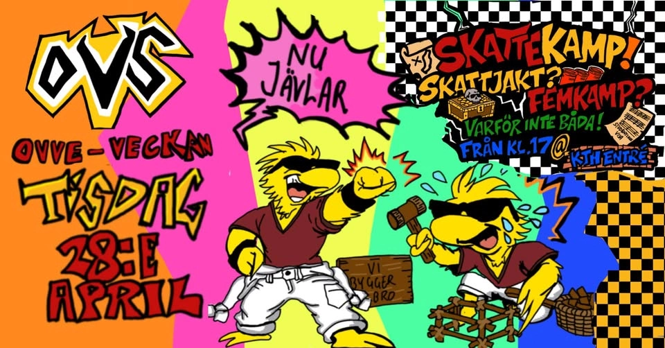 Femkamp och skattjakt