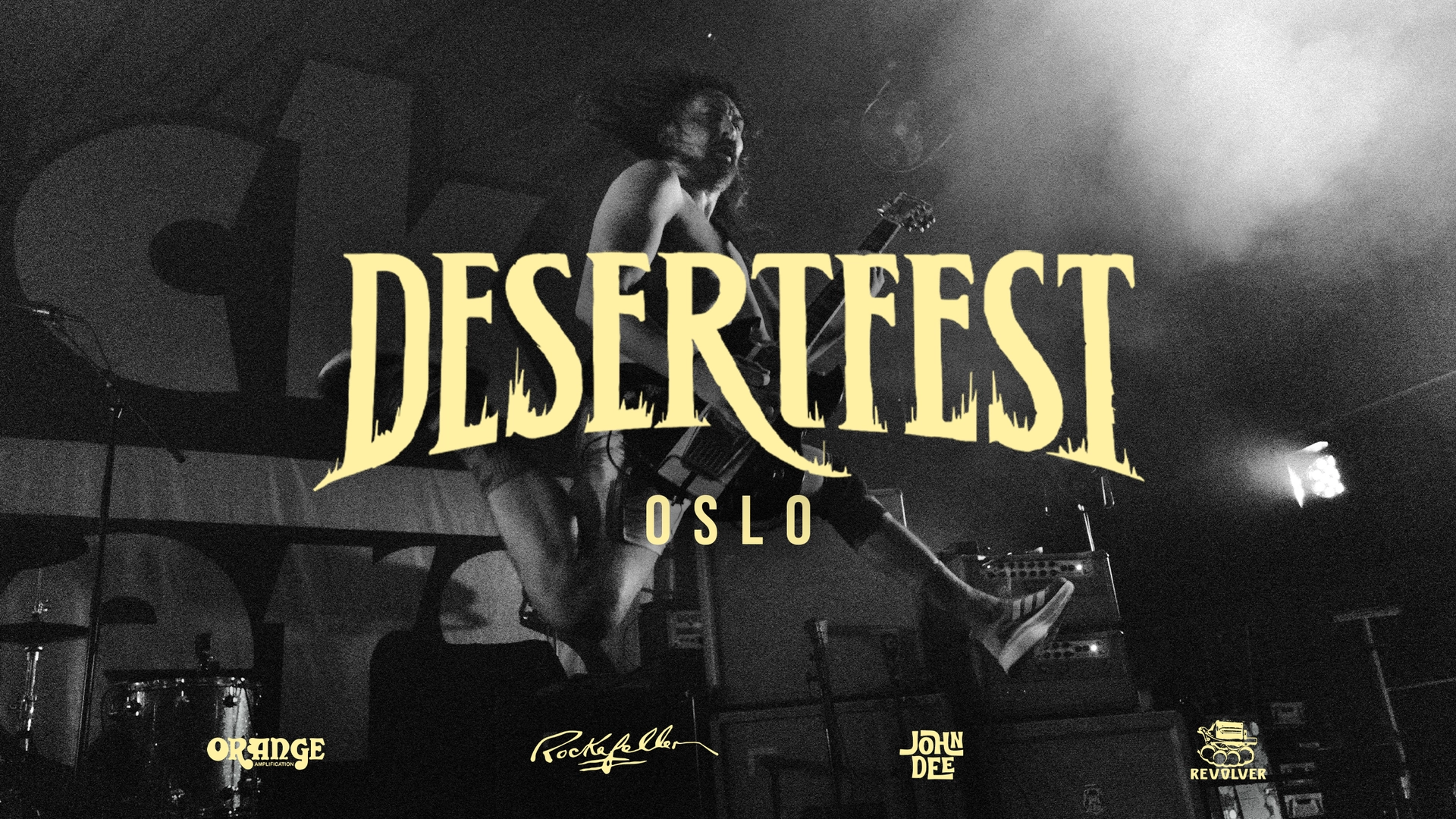 Desertfest Oslo 2026 - Lørdagspass 9.mai