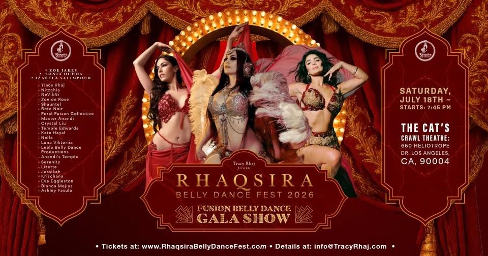 Belly Dance Gala Show - Rhaqsira Belly Dance Fest 2026