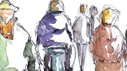 Porträtt, skulpturer & collage på kulturhistorisk plats