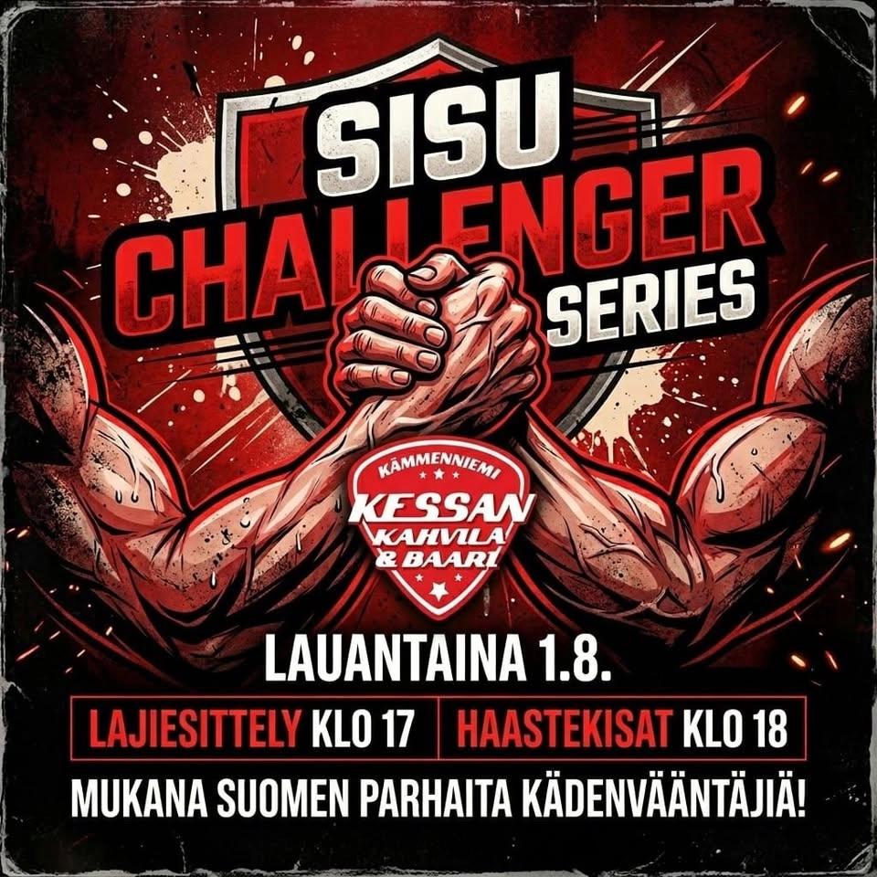 SISU challenger series kädenvääntö