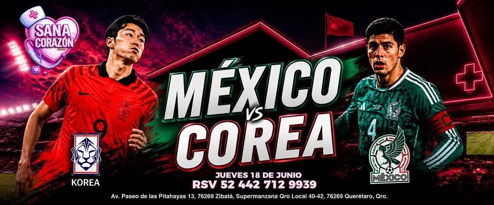 México vs Corea