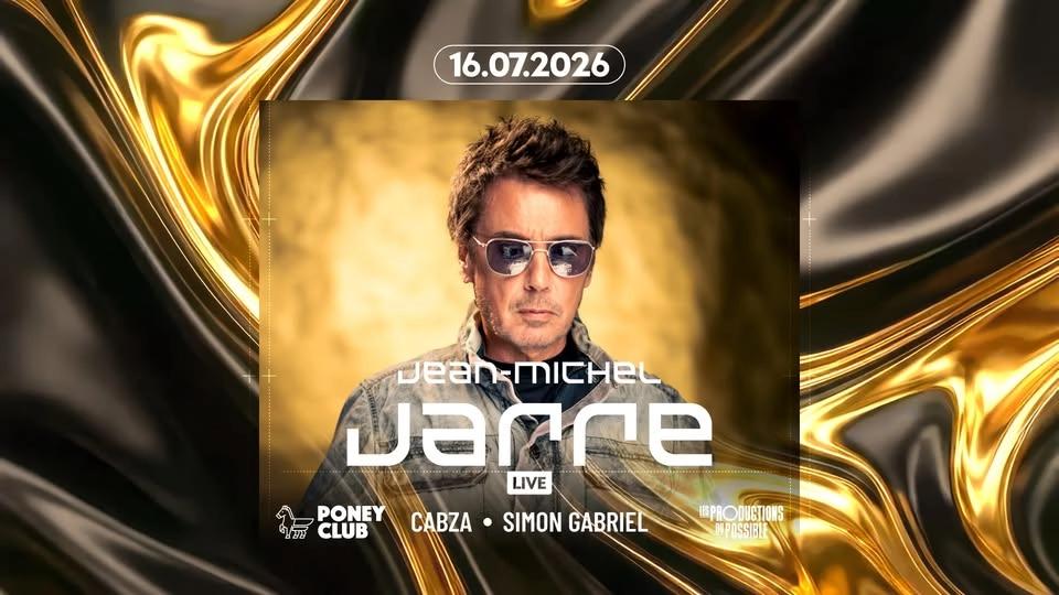 JEAN MICHEL JARRE x PINK PARADIZE x PONEY CLUB 2026