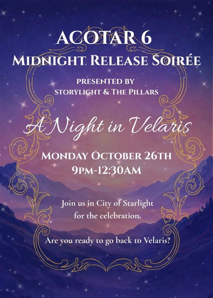 A Night in Velaris - ACOTAR 6 Midnight Release