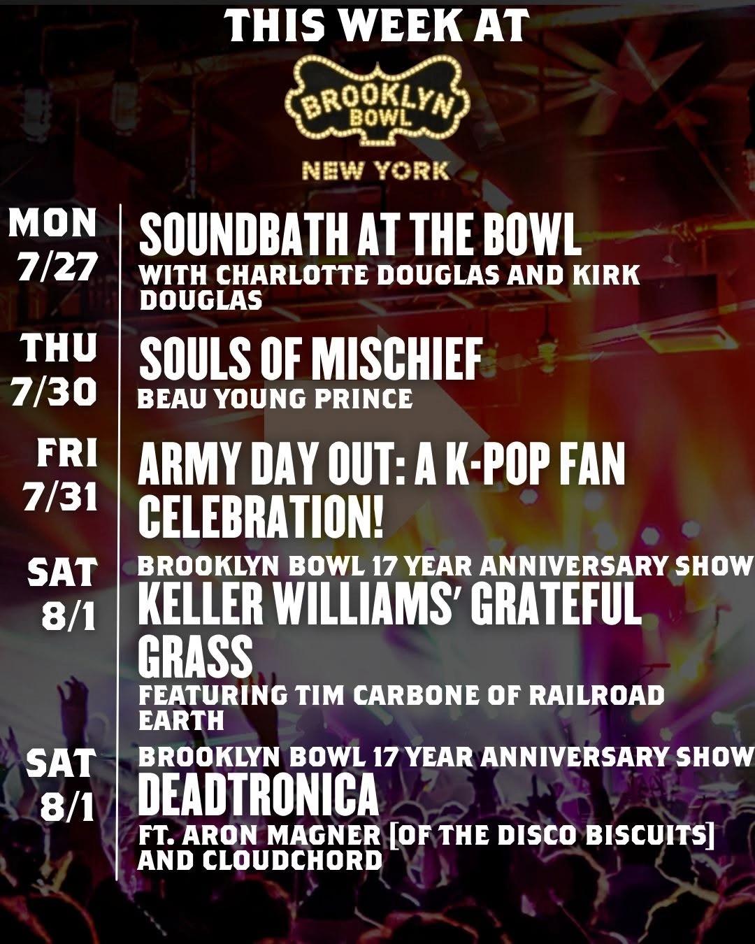 Deadtronica – Brooklyn Bowl 17 Year Anniversary Show