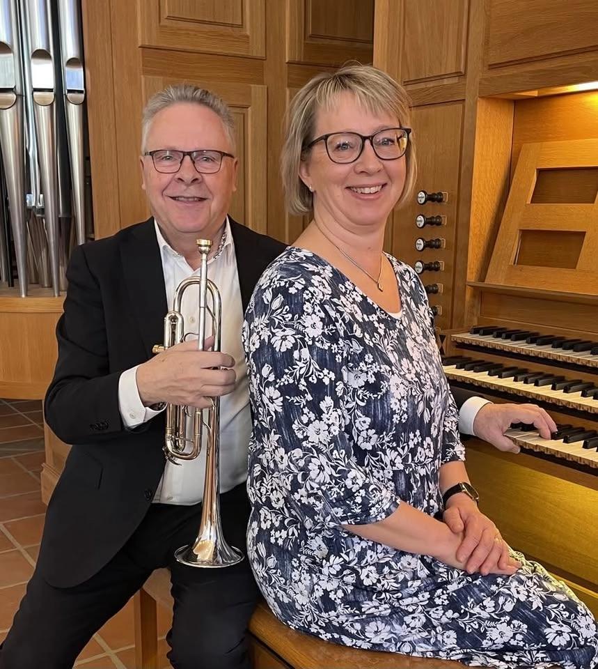 Lunchkonsert: Svenska klanger med trumpet och orgel