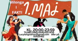 Milonga 1. Maj med pølser og brød