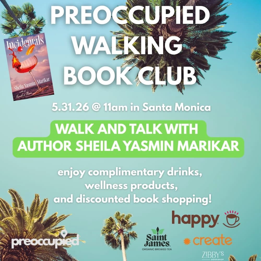 Preoccupied Walking Book Club with Sheila Yasmin Marikar