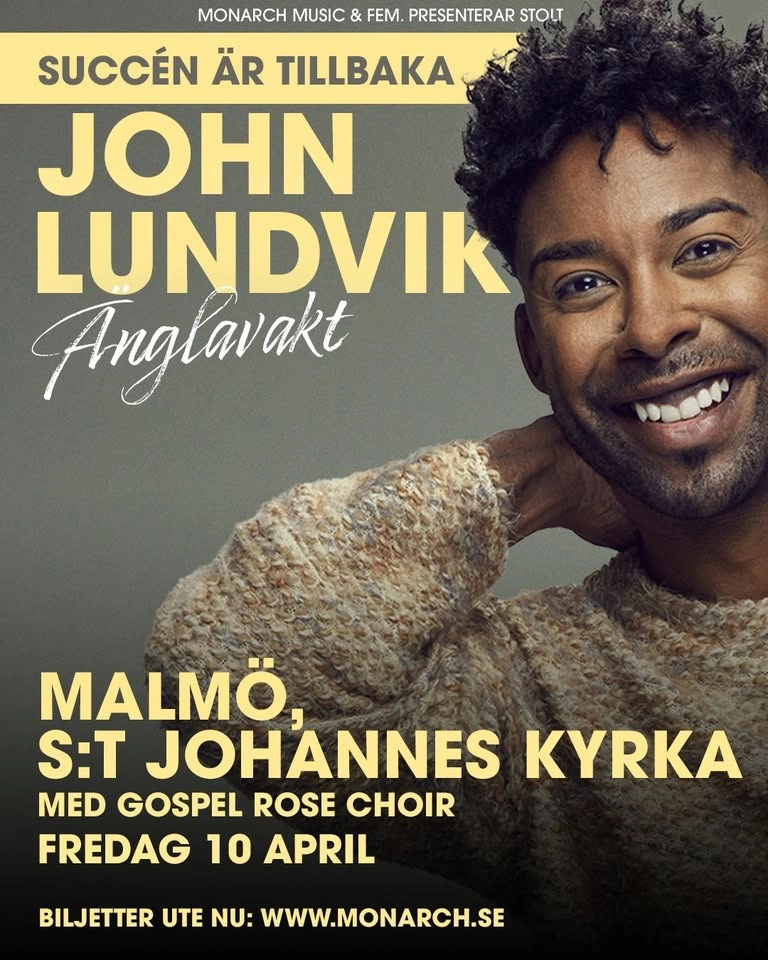 "Änglavakt" - John Lundvik möter Gospel Rose Choir 🎶
