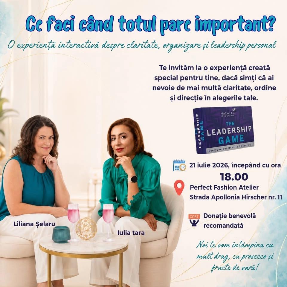 Ce faci când totul pare important?