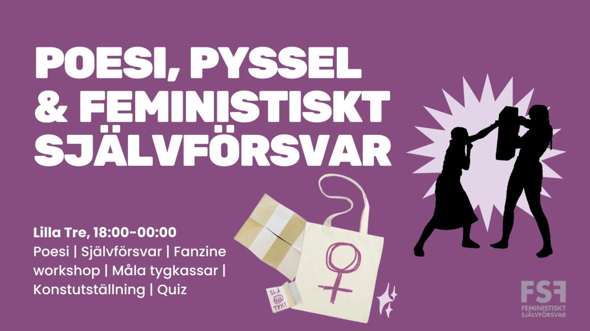 Poesi, pyssel & feministiskt självförsvar