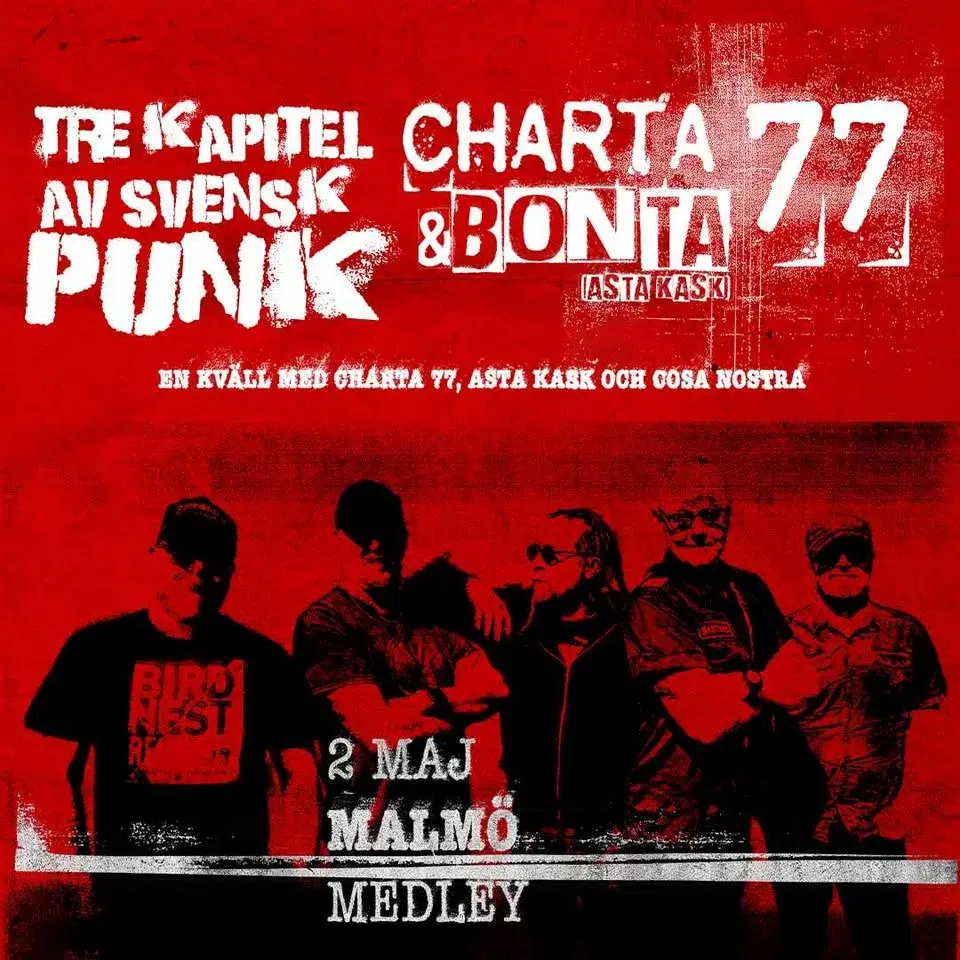 Charta 77 + Bonta (Asta Kask) + support: Beckmörkt