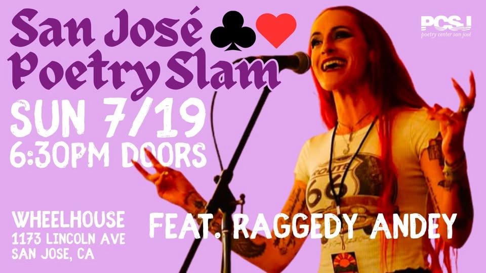 San Jose Poetry Slam feat Raggedy Andey