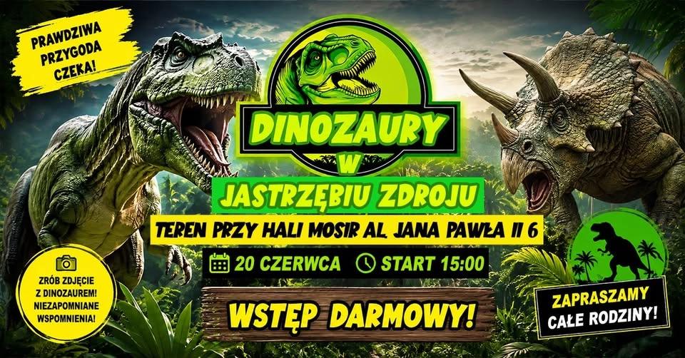 🦖 Dinozaury w Jastrzębiu-Zdroju 🦖 Wstęp darmowy !