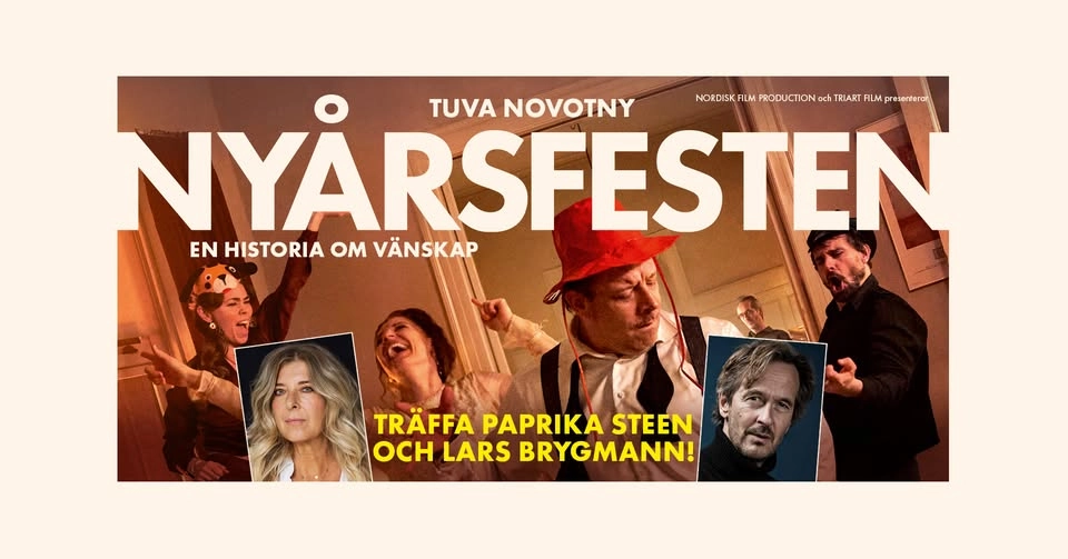 Förhandsvisning, besök & samtal: Nyårsfesten 🎉